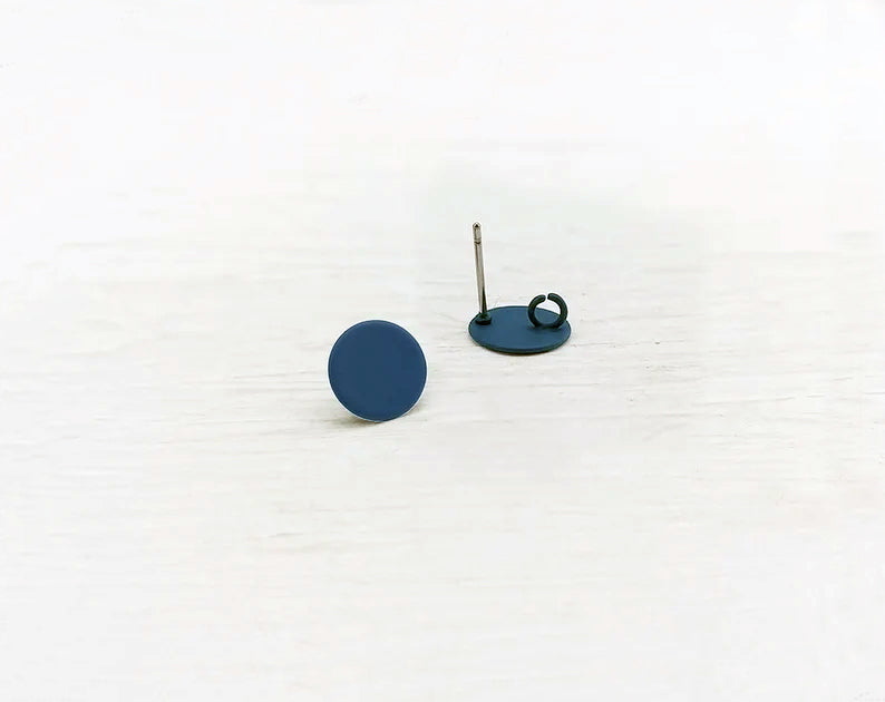 Marine Blue, 10mm Round Post, Matte Color Coated, ER0010