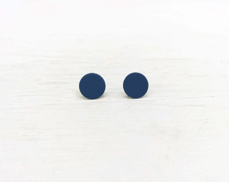 Marine Blue, 10mm Round Post, Matte Color Coated, ER0010