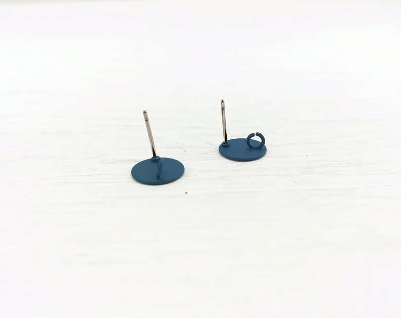 Marine Blue, 10mm Round Post, Matte Color Coated, ER0010
