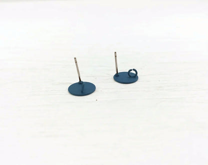 Marine Blue, 10mm Round Post, Matte Color Coated, ER0010