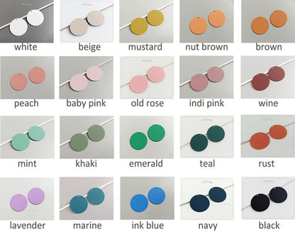 Mint, 25mm Disc, Matte Color Coated, ER0008