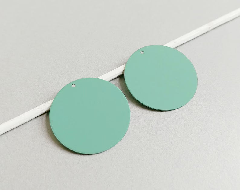 Mint, 25mm Disc, Matte Color Coated, ER0008