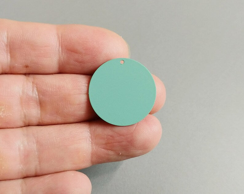 Mint, 25mm Disc, Matte Color Coated, ER0008