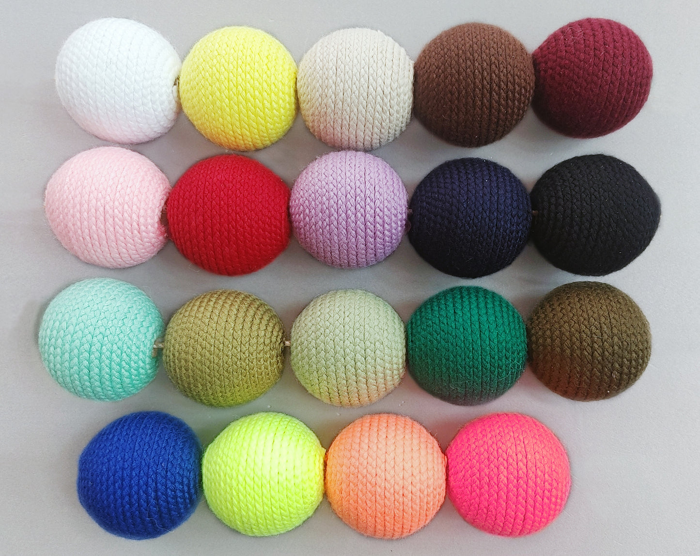 1 PC - 30mm, Artificial Cotton Color Ball, EK0008-30