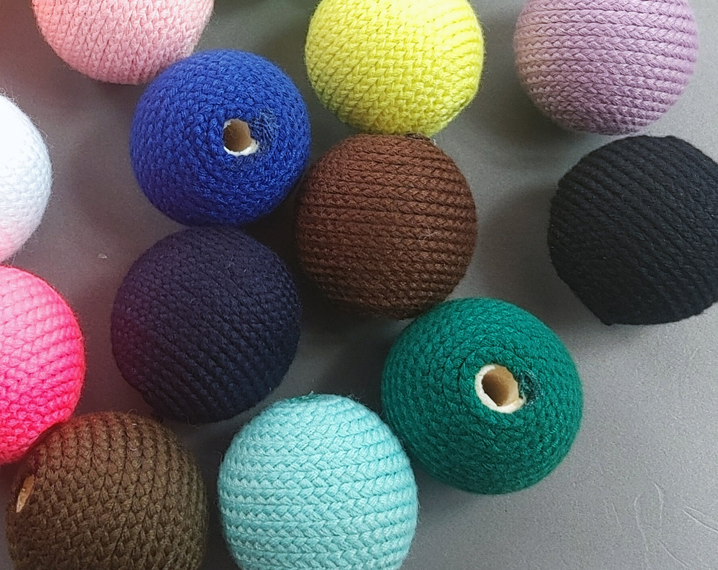 1 PC - 30mm, Artificial Cotton Color Ball, EK0008-30